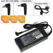 Resim Acer Aspire, Packard Bell EasyNote 90W 5.5 x 1.7 mm 19v 4.74A Notebook Adaptör (OEM) 