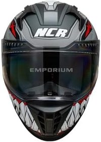 Resim Ncr Stream Kapalı Kask Güneş Vizörlü Gri Robot (ECE-06) 