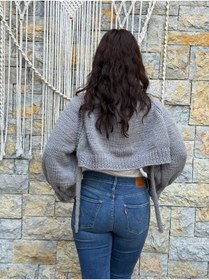Resim nancastore el örgüsü hırka bolero 
