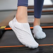 Resim Hızlı Kuruyan Yüzme Su Ayakkabıları, Nefes Alabilen Kaymaz Dalış Sneaker'ları, Kadınlar İçin Aşınmaya Dayanıklı Sıçrama Sneaker'ları 