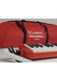 Resim Ticon 32 K Melodika Yumuşak Çantalı Kırmızı 