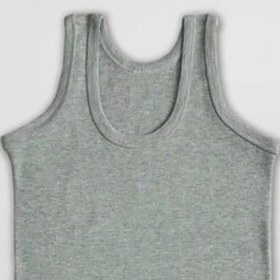 Resim Tezzgelsin Erkek Çocuk İkili Set Pamuklu Penye 6 Atlet 6 Boxer Gri Gri Gri - Gri 