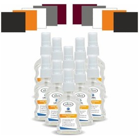 Resim 10 Adet Gözlük Temizleme Spreyi Ve 10 Adet Mikrofiber Bez 