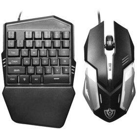 Resim POLYGOLD Pg-8036 Jchf-68(s) Pubg 3 In 1 Oyun Seti Klavye Ve Mouse Set 