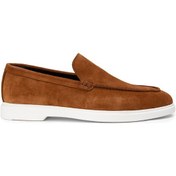 Resim Deery Hakiki Süet Taba Rengi Erkek Loafer Ayakkabı - 01957mtbae01 Taba 