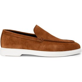 Resim Deery Hakiki Süet Taba Rengi Erkek Loafer Ayakkabı - 01957mtbae01 Taba 