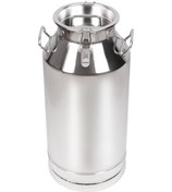 Resim Melasty Süt Sağma Makinesi Paslanmaz Süt Güğümü 50 Litre İki Kulplu Kapaklı Ø208 Mm Geniş Ağız -1730 