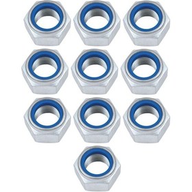 Resim M10 Fiberli Çelik Somun 10 Adet M10 