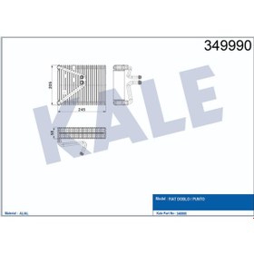 Resim Evaporator Doblo Punto 504646936 