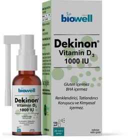 Resim Dekinon D3 1000 Iu 20 Ml Sprey 