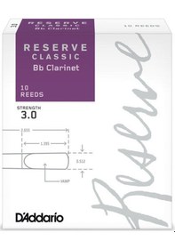 Resim Rico Dct1030 Kamış Sib Klarnet Reserve Classic No:3 