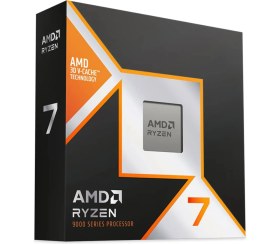 Resim Fantastik Store Amd Ryzen 7 9850X3D 8 Core, 4,70-5.60GHZ, 104MB Cache, 120W, Am5 Soket, Box, (Dahili Grafik Var, Fan Yok) 