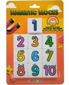 Resim Sayıları Öğreniyorum - Eğitici Oyuncak Manyetik Sayı Blokları 