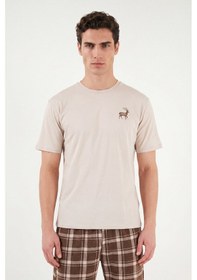 Resim Buratti Erkek Pijama Takımı 6572022 Bej 