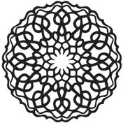 Resim Çiçek Deseni Duvar Dekor Sticker Tip 8 40 X 40 Cm 