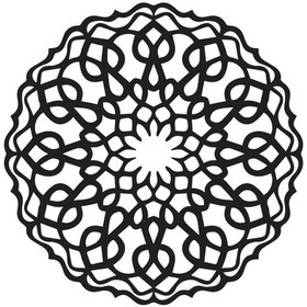 Resim Çiçek Deseni Duvar Dekor Sticker Tip 8 40 X 40 Cm 