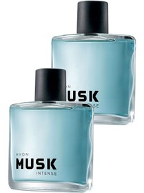 Resim Avon Musk Intense Erkek Parfüm Edt 75 Ml. İkili Set 