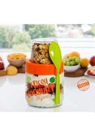 Resim Herevin Cam Müsli Kavanozu 425 CC 
