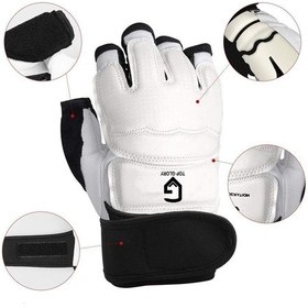 Resim Top Glory Taekwondo Eldiveni Beyaz 