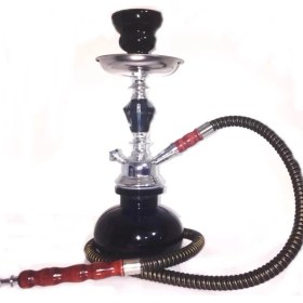 Resim MCM Group Küçük Boy Nargile Takımı - Siyah 