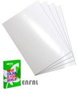 Resim ENFAL BASKI Nevia A3 Parlak Kuşe 170 gr 250'li Dijital Baskı Kağıdı 