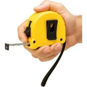 Resim SDT Group Şerit Metal Metre, 5 Metre 25 Mm, 5 Metre 19 Mm, 3 Metre 16 Mm, Otomatik Kilitlemeli, Çelik Şerit, Yüksek Hassasiyetli, Dayanıklı, Ergonomik Kasa, Pratik Kemer Askılı (5MT/19MM) 