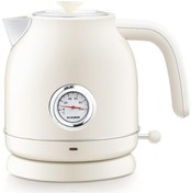 Resim Qcooker Retro 1800 W 1.5 L Paslanmaz Elektrikli Su Isıtıcısı 