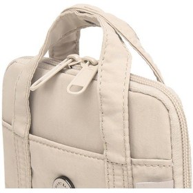 Resim Smart Bags Mikro Poly Kumaş Askılı Mini Boy Kadın Cüzdanı 3346 Bej 