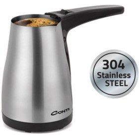Resim CONTİ Conti CKC-321 Crazy Elektrikli Çelik Cezve Inox 