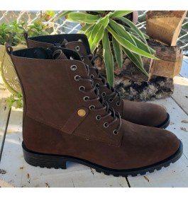 Resim Bags Shoes Bulldozer 230607 Hakiki Nubuk Deri Kadın Postal Bot 