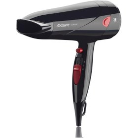 Resim Arzum AR569 Linda Saç Kurutma Makinesi 2 Hız Ayarı, Soğuk Hava ve Difüzör, 2000W, Siyah 