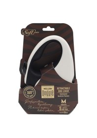 Resim Doggie Soft Small Otomatik Tasma 5 Metre Beyaz 