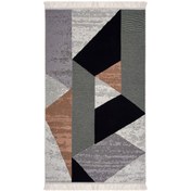 Resim MarkaEv Cotton Çift Taraflı Yıkanabilir Pamuk Kilim - 80x150 cm 