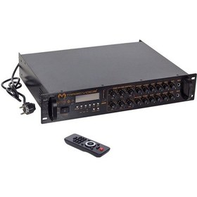 Resim Magıcvoıce Mv-1218 Usb Bt-Uk 6 Zon Anfi Rms 80W 1Ch Max 650W 4-1 