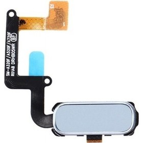 Resim Samsung Uyumlu Galaxy A720 Home Tuş Bordu Filmi Flex Mavi 