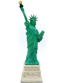 Resim Abd New York Özgürlük Heykeli Reçine 27 Cm 