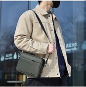Resim Mikemarket11 Weixier W128 Erkek Omuz Çantası, Su Geçirmez, Çok Fonksiyonlu, Açık Mekan, Dayanıklı, Oxford Bezi Yeşil 