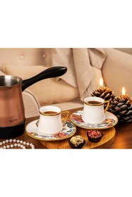 Resim Tantitoni Siyah Türk Kahvesi Makinesi 