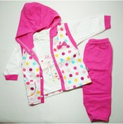 Resim Mor Bebek Pijama Takımı 