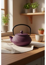 Resim Bambum Linden - Sümbül Döküm Demlik 750 Ml Mor Mor 