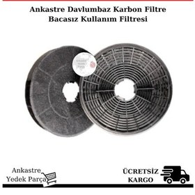 Resim Punto Ankastre Davlumbaz Karbon Kömür Filtre Bacasız Kullanım - 453447602 