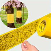 Resim 1 Kendinden yapışkanlı Meyve Ağacı Halkası - 10cm Genişlik, 10m Uzunluk, Elma ve Kiraz Ağaçları için Toksik Olmayan Böcek Tuzak, Dayanıklı PP Malzeme, Pil Olmadan Zararlı Kontrolü | Kolay Uygulama, Bahçe Çim Bakımı, Meyve Sineği Yapışkan Tuzak, Meyve Ağacı Koruma | Canlı Sarı Renk | Dayanıklı Yapışkan Malzeme, Ağaçlar için Böcek Tuzakları 