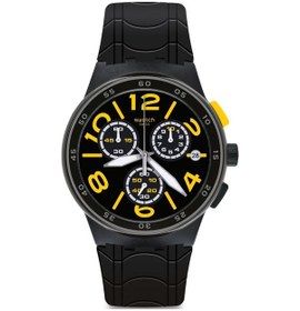 Resim Swatch Susb412 Siyah Kronometreli Erkek Kol Saati Siyah 