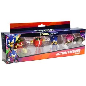 Resim Pmı Son6040 Sonic Aksiyon Figürleri 4 Lü Deluxe Set 