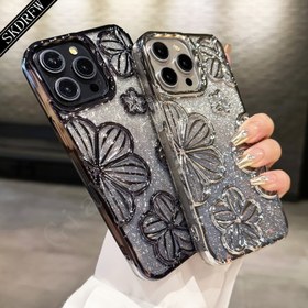 Resim Y2K Elektrokaplama Retro Sızdıran Üç Boyutlu Yağlıboya Çiçek TPU Dopamin Simli Gradyan Kart Kağıdı Anti-düşme Cep Telefonu Kılıfı iPhone15/15pro/15promax/14/14pro/14promax/13/13pro/13promax/12/12pro/12promax/11/Tatil Hediyesi/Çift/Sanat için Uygun 