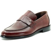 Resim Costo Shoes KD0695 Kahve Analin Neolit Taban Üst Kalite Deri Büyük Numara Erkek Ayakkabı 