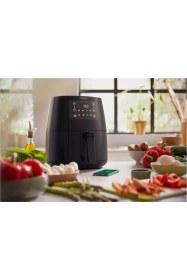 Resim Philips Airfryer Philips L Siyah Rapid Air Teknolojisi ile Sağlıklı Kızartma 