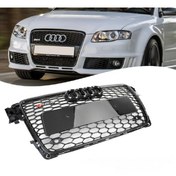 Resim Audi A4 2008-2012 B8 Siyah Rs4 Ön Panjur 