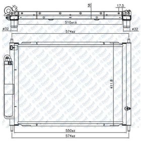 Resim Motor Su Ve Klima Radyatoru Clio 3 Modus 1,5Dci K9K 504621625 