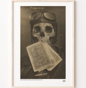 Resim Havacı Kafatası, Poster 